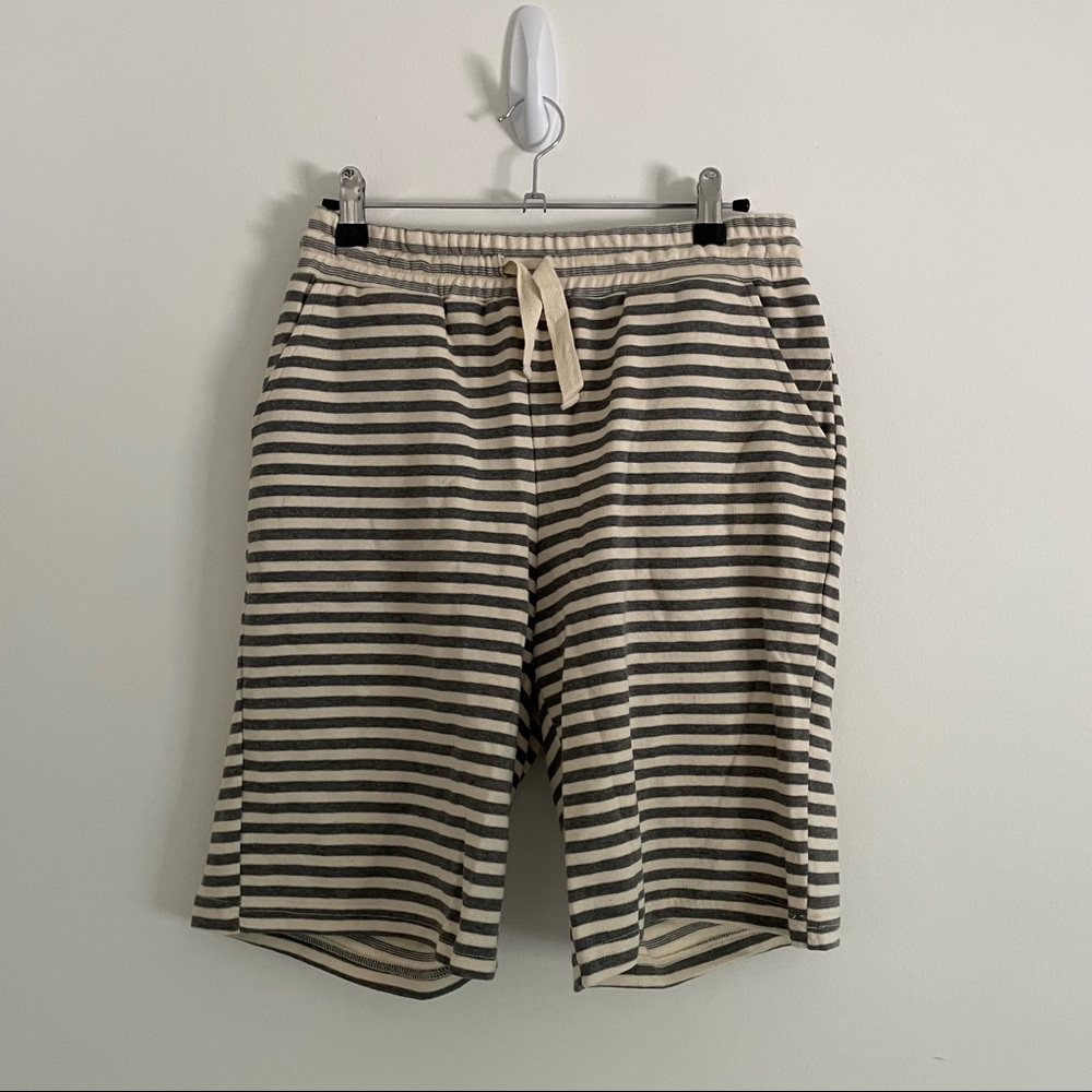 Large Roolee striped sweat shorts